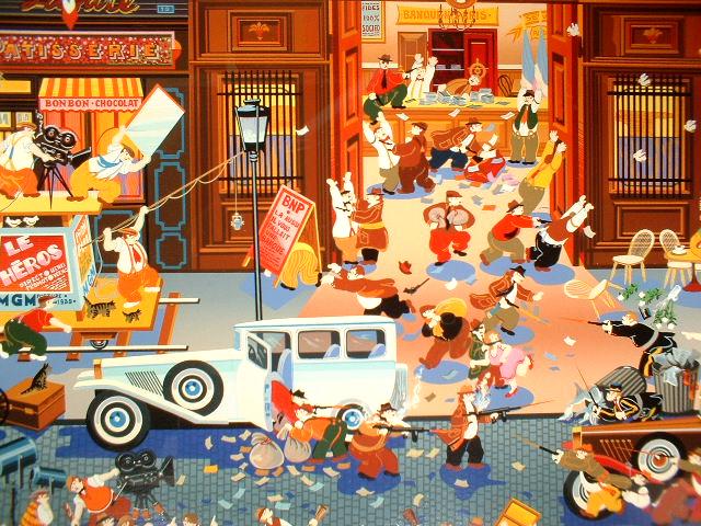 HIRO YAMAGATA 泥棒伝説（原画） フレーム付き 非売品