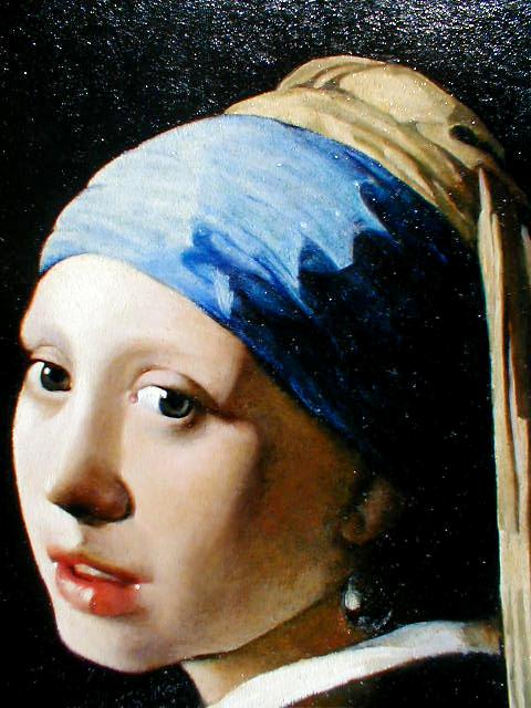 フェルメール(JanVermeer del Delft)「青いターバンの少女」 模写