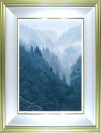 東山魁夷「霧の山峡」